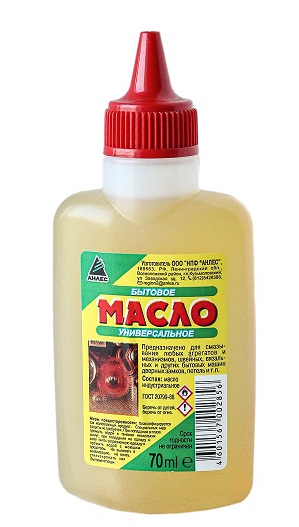 Масло бытовое универс. флакон 70мл