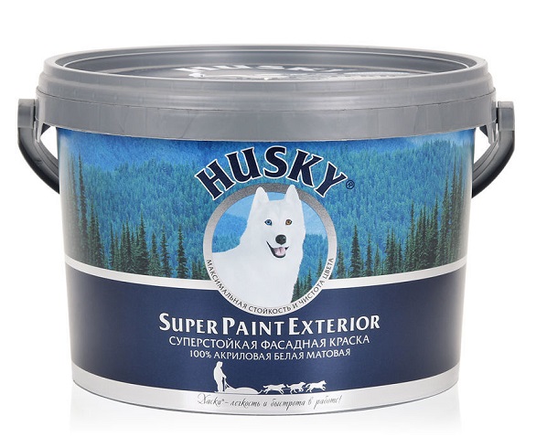 HUSKI SUPER PAINT EXTERIOR Краска фасадная 2,5л