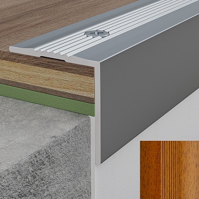 Угол 25х25 вишня