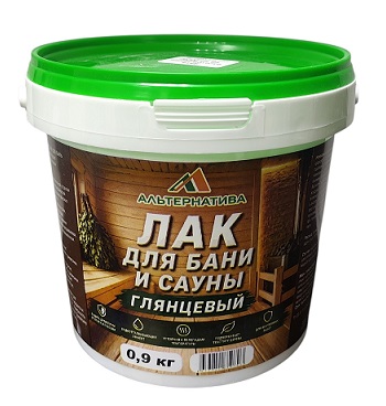 Лак для бани и саун глянец