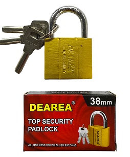 Замок золот 38мм