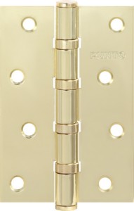 Петля универсальная 4В 100*70*2,5 SB (мат. золото) 