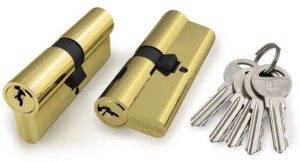 Цилиндр.механизм 1000ZAKey70 (100 ZA/70) (30+10+30) РВ латунь 5кл.