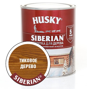 Пропитка Хаски тик дерево