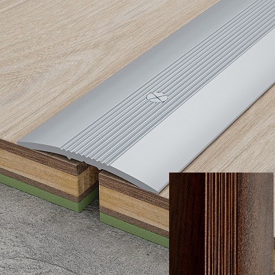 Унив.стык орех темный 28мм