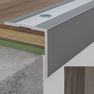 Угол 25х25 дуб марон