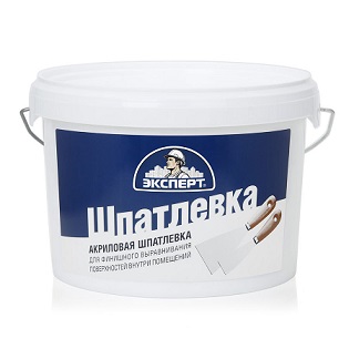 Эксперт Акриловая шпатлёвка, 5 кг (-30С)