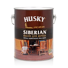 Масло для дерева HUSKY SIBERIAN (2,7л; 3шт)