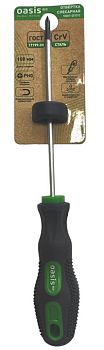 Отвертка слесарная крестовая Oasis Eco PH0 X 100мм
