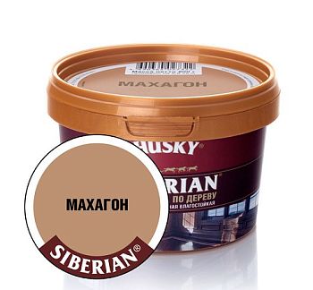 HUSKY ШПАТЛЕВКА по дереву Махагон, 0,8 кг., 12 шт.