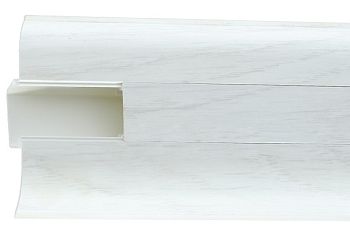  Плинтус с центр. К. каналом 58мм Дуб эверест 828, 40шт (1*2,5м)