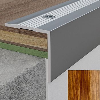 Угол 25*25 0,9 дуб тёмный