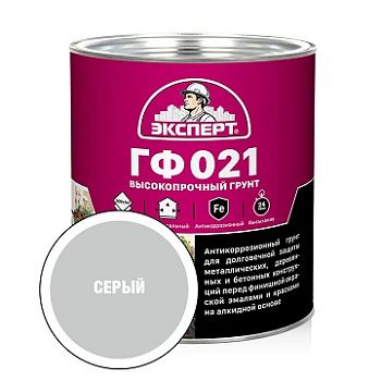 Эксперт ГРУНТ ГФ-021М серый, 2,7 кг, 6 шт.