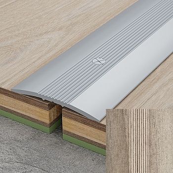 Универсальный стык 28мм 1,35 дуб дымчатый