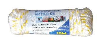 Верёвка плетеная цветная п/п 6мм х 10м