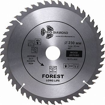 Диск пильный 230X48TX32/30 mm (Trio-Diamond)