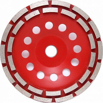 Чашка алмазная двухрядная  180 сегмент (Trio-Diamond)