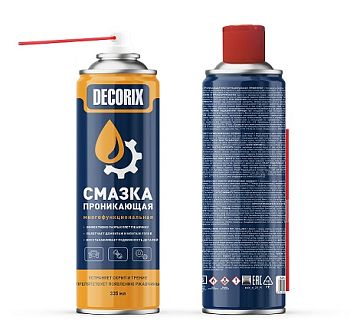 Смазка проник., многофункц. DECORIX,  335мл/12шт.  