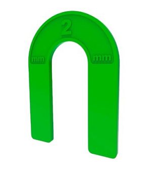 Подкова многоразовая 2,0 мм 50шт, пакет (40шт/80шт)