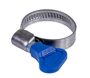 Хомут червячный с барашком  8-12 (100шт/упак)