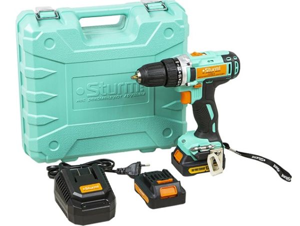 Дрель акк. Sturm 12В 2акк CD3612