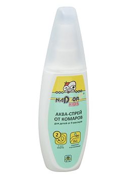 Аква-спрей от комаров детский (от 9 мес.) 100мл Nadzor
