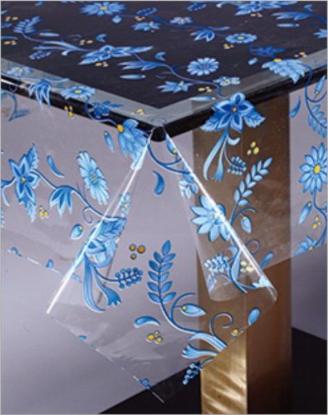 Клеёнка прозрачная с печатью MIRAGE