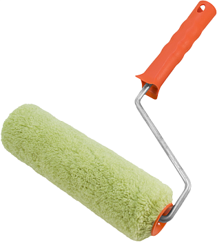 Валик полиакрил Зеленый "PROFI" 240мм, d 42мм, ручка 8мм, ворс 18мм, (40шт/уп)