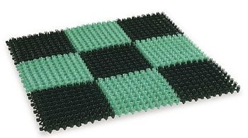 Коврик придверный 45х60 (травка) цвет ассорти