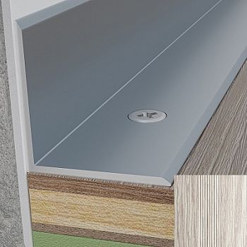 Угол 20*20 внутренний  1,35 ясень серый