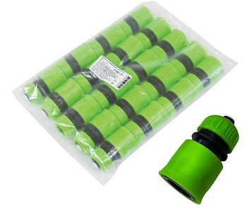 Муфта быстроразъёмная с автостопом 1/2", 20шт/упак