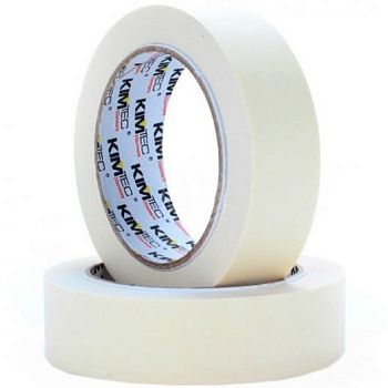 Малярная лента, белая, "KIM TEC", 30ммХ45м, 28 шт.