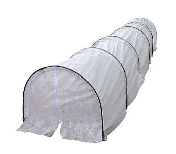 Парник "60" 3м*4м дуги металл в ПВХ с молнией