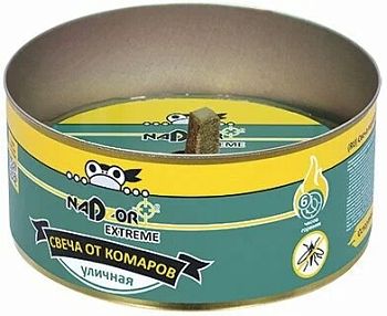 Свеча антимоскитная на эфирных маслах, 6 часов горения Nadzor EXTREME