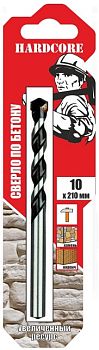 Сверло по бетону 10x120мм "Hardcore"