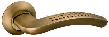 Ручка раздельная R.AR54.LOUNGE (LOUNGE AR) AB/GP-7 бронза/золото, квадрат 8х130 мм