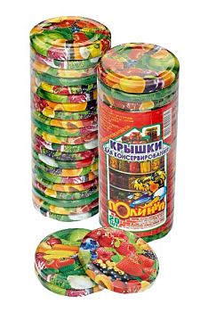 Крышка Твист винт."ПОЛИНКА" д-66 полноцвет. 20шт в уп. /320шт в короб. Беларусь