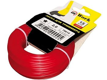 Леска 15 м, ЗВЕЗДА, диаметр 3,0 мм InWork, 12шт/уп