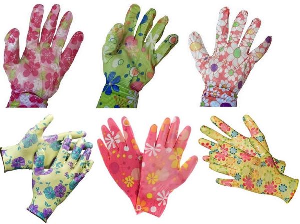 перчатки цветочек 1