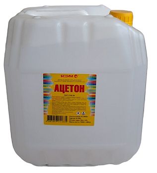 Ацетон "ЯСХИМ" 10 л, 4 шт.
