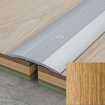 Универсальный стык 28мм 1,8 дуб светлый