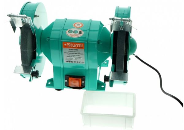 Станок точильный Sturm 400Вт круг 200х20х16мм 2950об мин