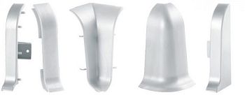 Соединитель 58мм Мрамор светлый 859, 25шт