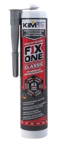Клей-герметик MS KIM TEK FIX ONE серый