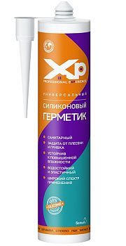 Герметик силикон. "XP" универс. белый, 260мл, 24шт