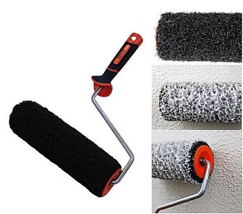 Валик д/нанесения шпаклевки 250мм, d50мм, ворс 10мм, ручка 8мм 1/25