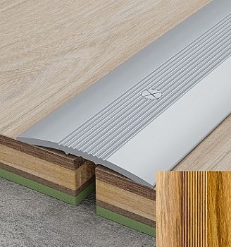 Универсальный стык 28мм 1,35 дуб эдельвейс