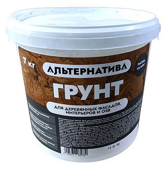 Грунт по OSB АЛЬТЕРНАТИВА ведро 7 кг