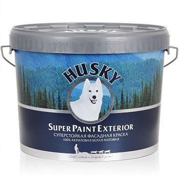 HUSKI SUPER PAINT EXTERIOR Краска фасадная 10л