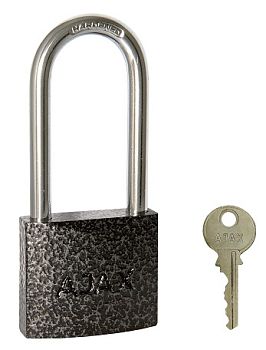 Замок навесной PD-01-50-L англ. 3 кл. (длин. дужка) коробка